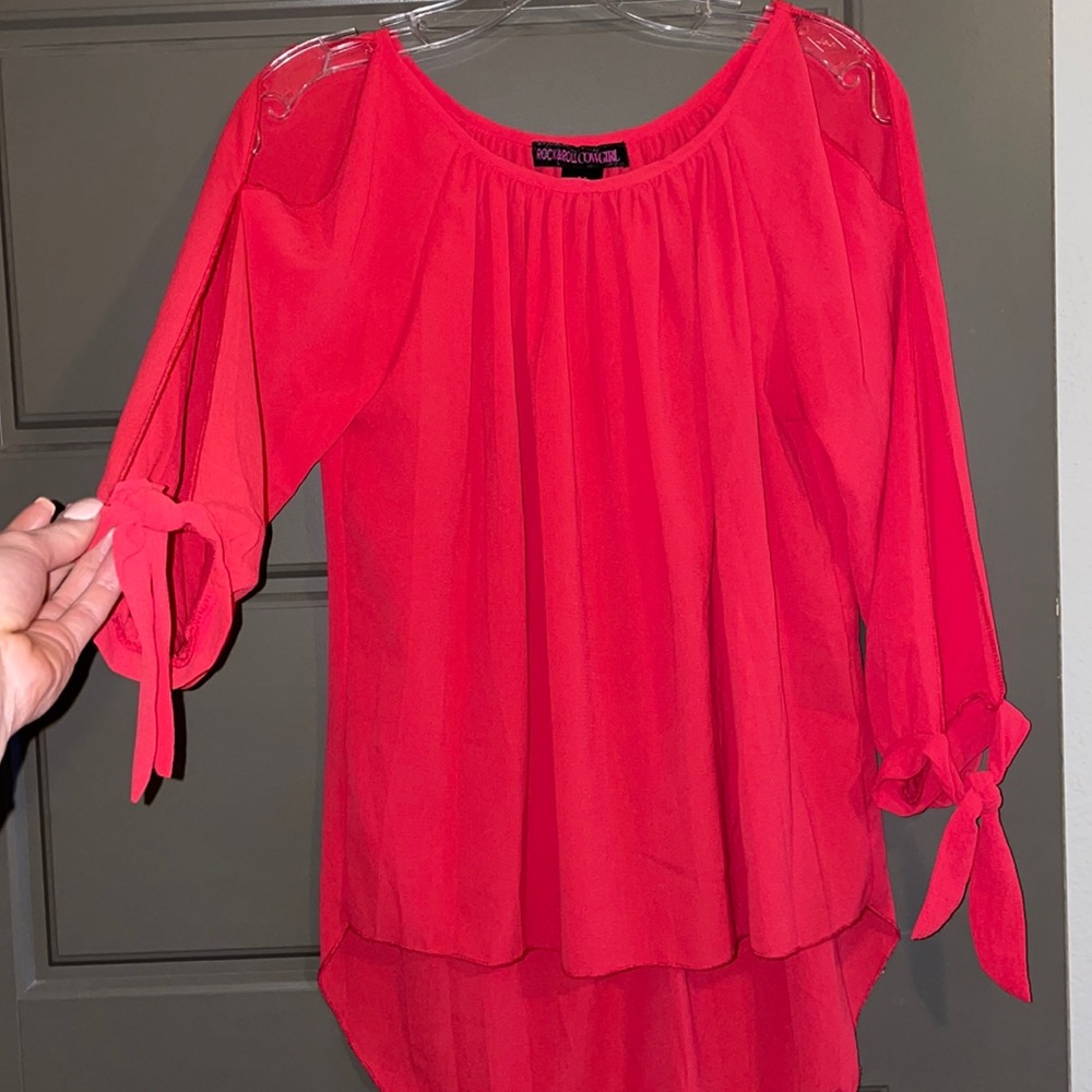 Beautiful Deep Pink Blouse